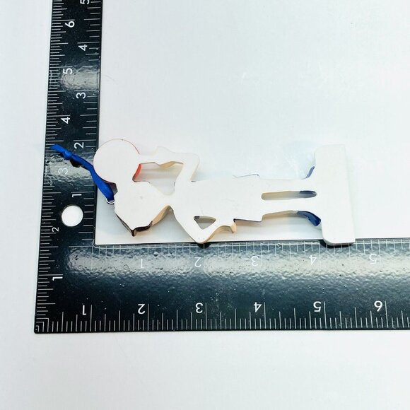 NEW Basketball Player Boy Personalizable Blank Christmas Ornament By Polarx - Picture 7 of 8